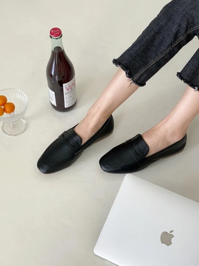 [ Pre-order ] Driving Cushion Loafers