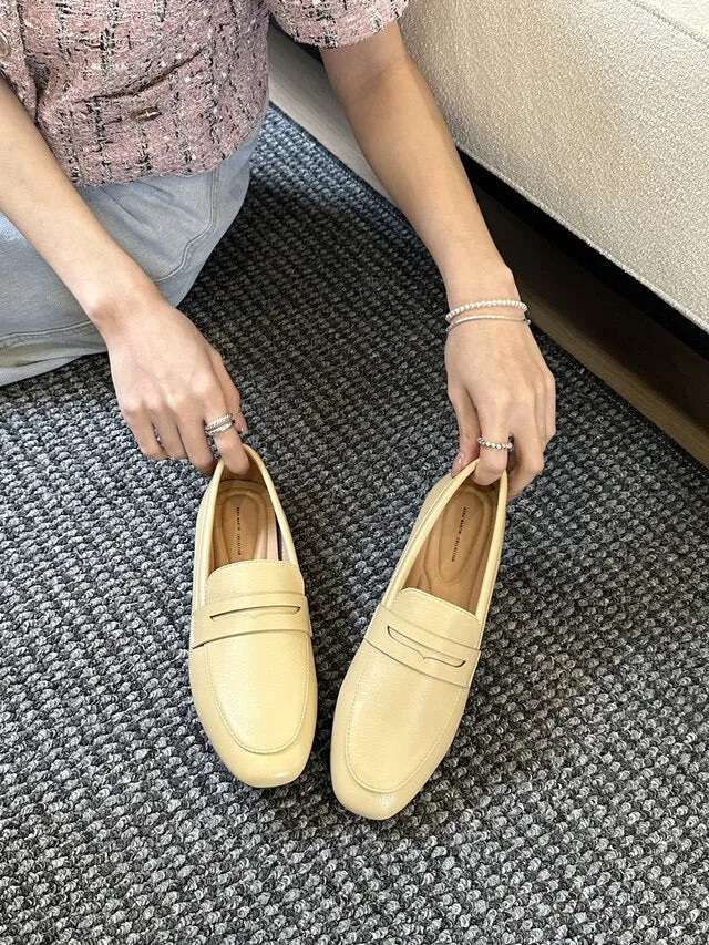 [ Pre-order ] Driving Cushion Loafers
