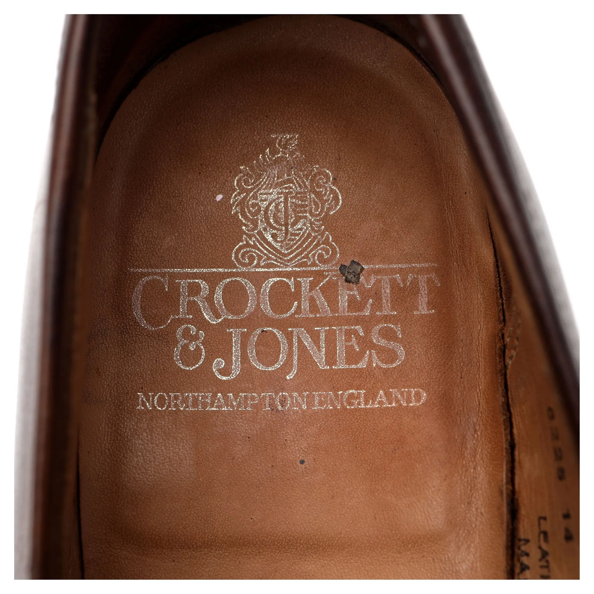 'Grantham 2' Brown Leather Loafers UK 7 E