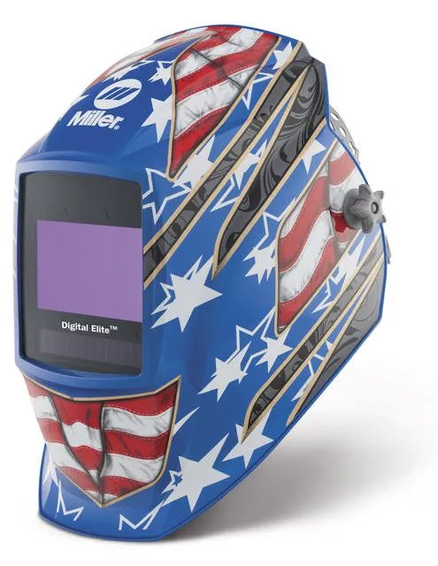 Miller 289759 Stars and Stripes Digital Elite ClearLight Lens Welding Helmet