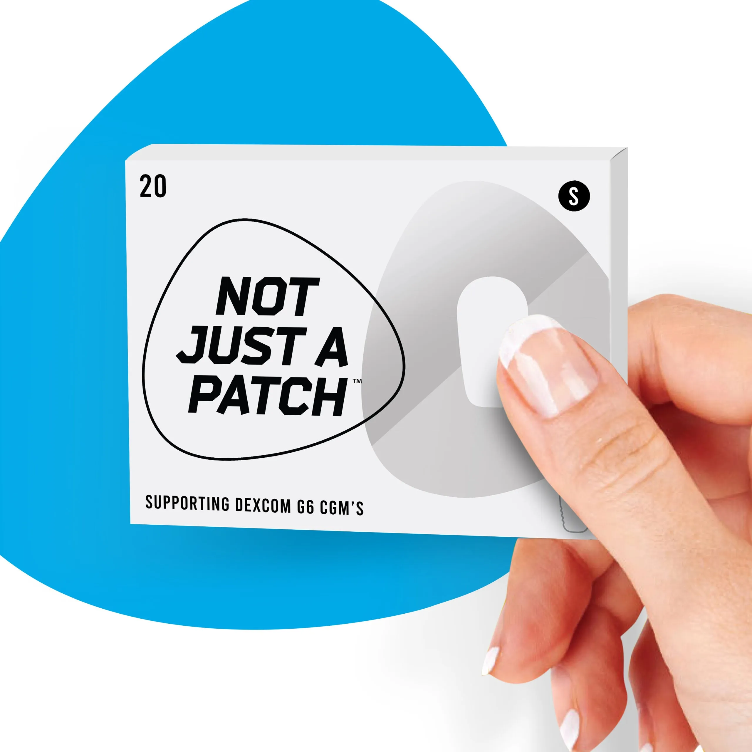 Not Just a Patch Clear - Dexcom G6/One - 20 Pack